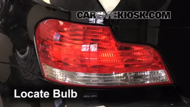 2011 BMW 128i 3.0L 6 Cyl. Coupe Lights Tail Light (replace bulb)